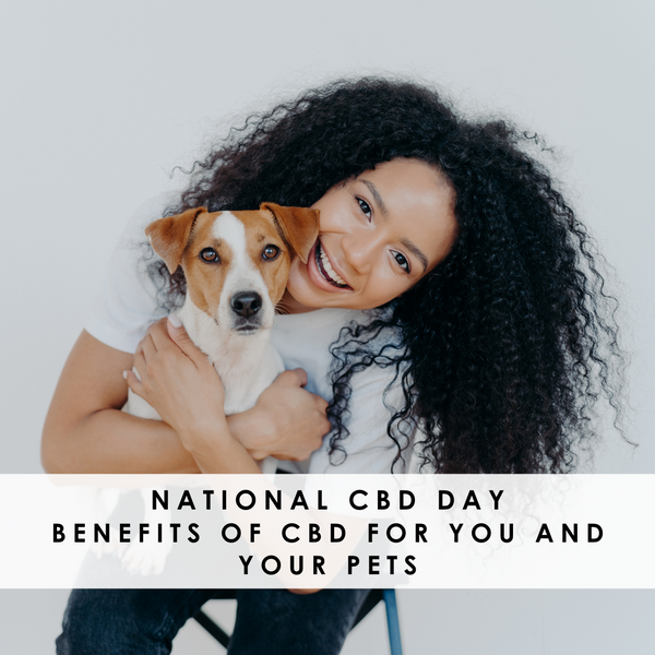 NATIONAL CBD DAY: Benefits of CBD for you and your pets