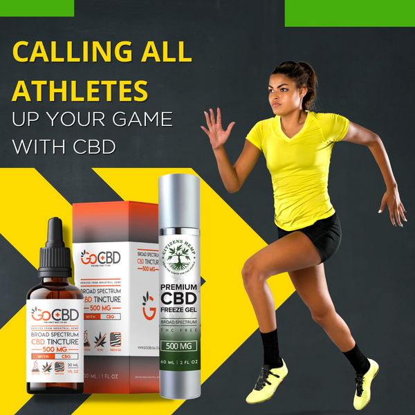 Calling All Athletes: Step Up Your Game with CBD