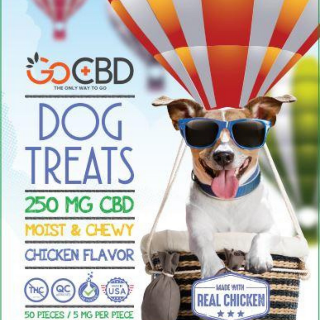 GoCBD CBD Dog Treats 250MG Chicken