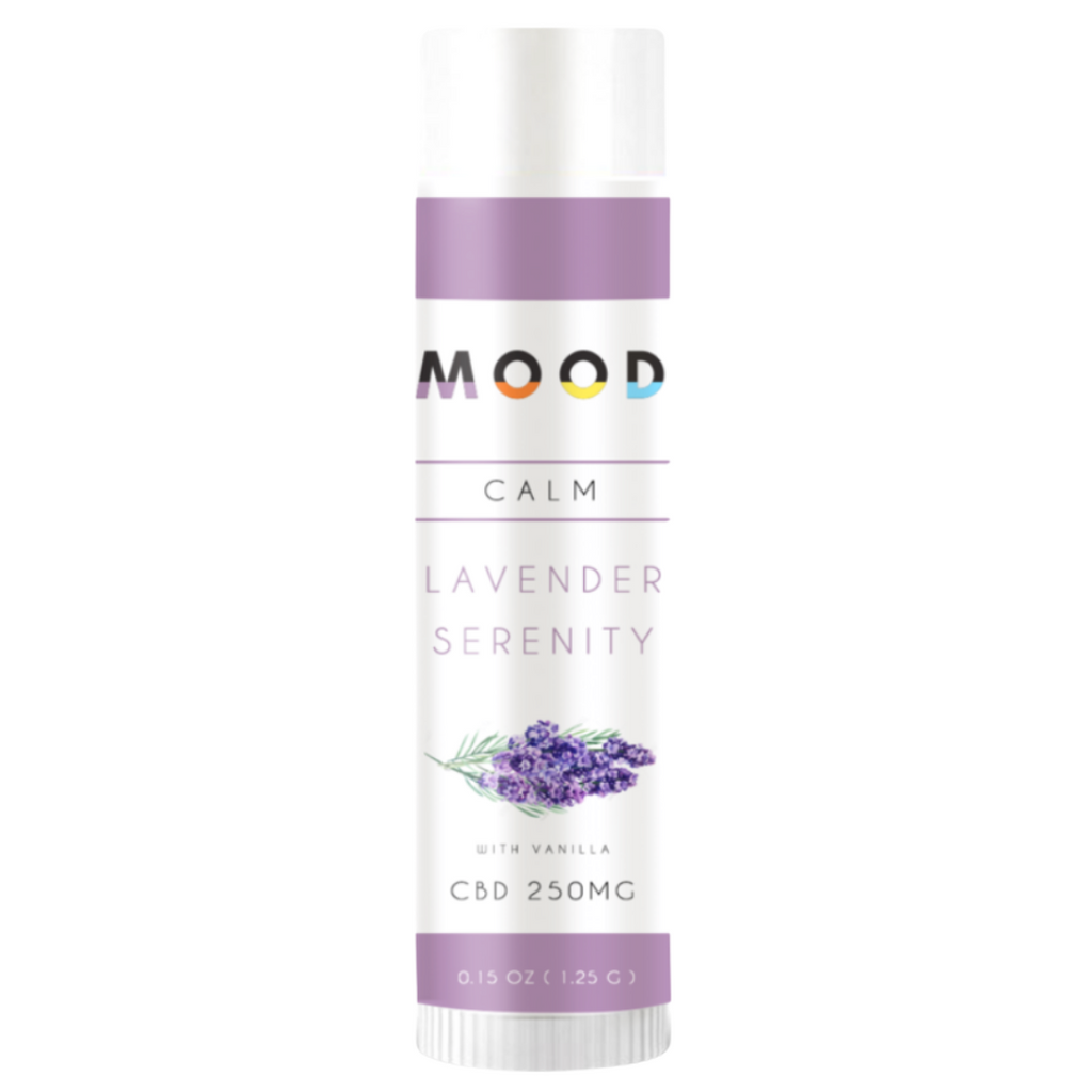 MOOD Skin Care Sunscreen CBD Lip Balm (Lavender)